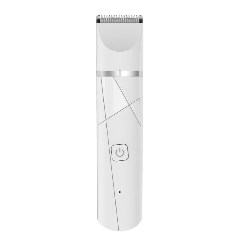 cortadora-pelo-mascotas-raijuu-06.jpg Máquina cortadora de pelo eléctrica para mascotas color blanco con diseño