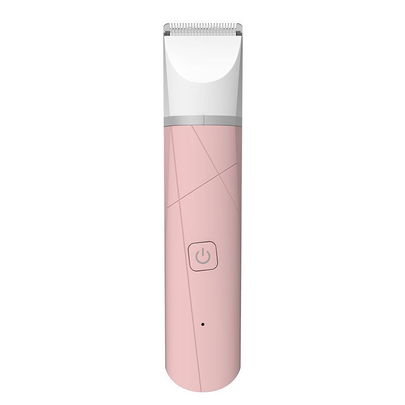 cortadora-pelo-mascotas-raijuu-08.jpg Máquina cortadora de pelo eléctrica para mascotas color rosa con diseño