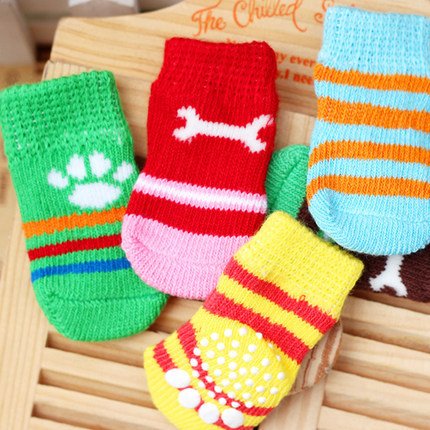 calcetines-perros-varios-colores-18.jpg Calcetines para perros, colores aleatorios, verde, rojo, azul, amarillo...