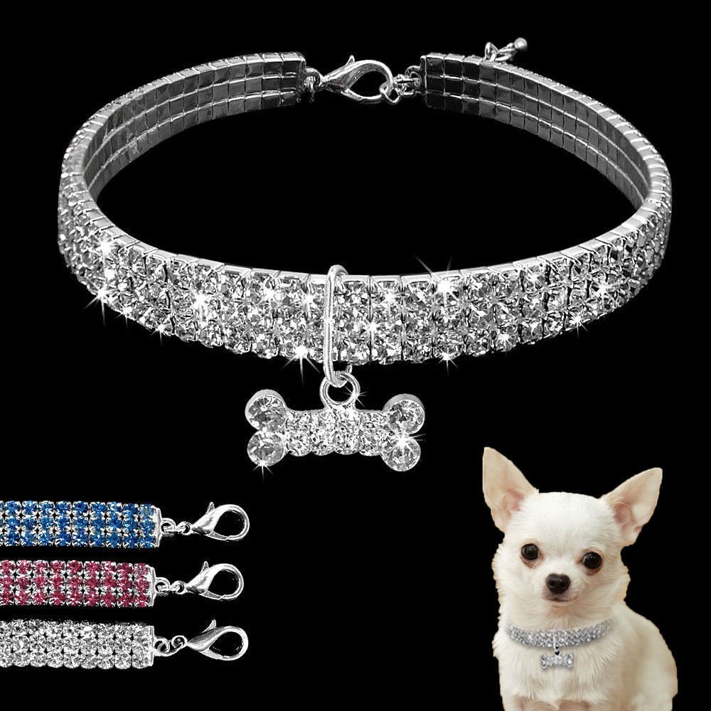 collar-piedras-diamante-raijuu-16.jpg Muestra de los tres collares de piedras de “diamante” para perros