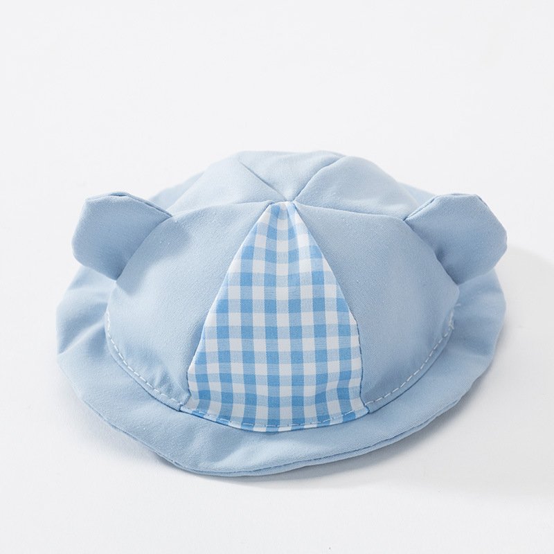 sombrero-paseo-raijuu-05.jpg Sombrero de paseo color azul para perros con orejitas